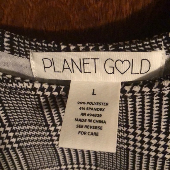 Back and white Plaid dress - Picture 4 of 4